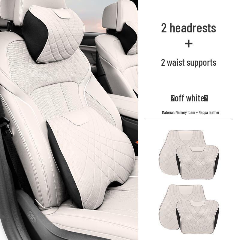 BYD Han Headrest & Lumbar Support: Neck Protection Pillow for DMi, DMp, and EV Versions