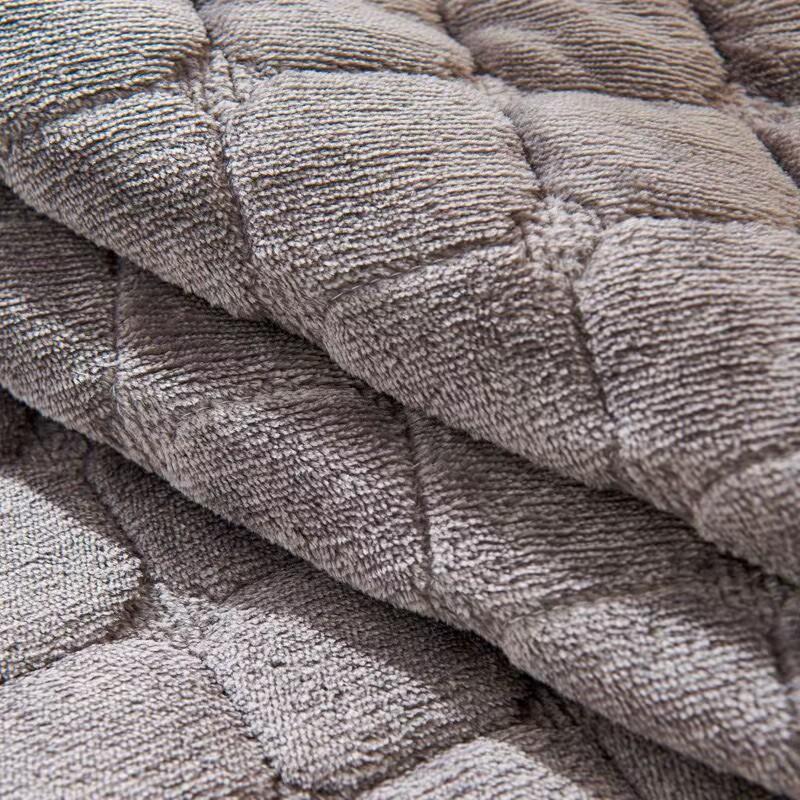 Plüsch-Sofabezüge, Sofakissen, universeller Schonbezug, vier Jahreszeiten, rutschfester Winter-Sofa-Kissenbezug