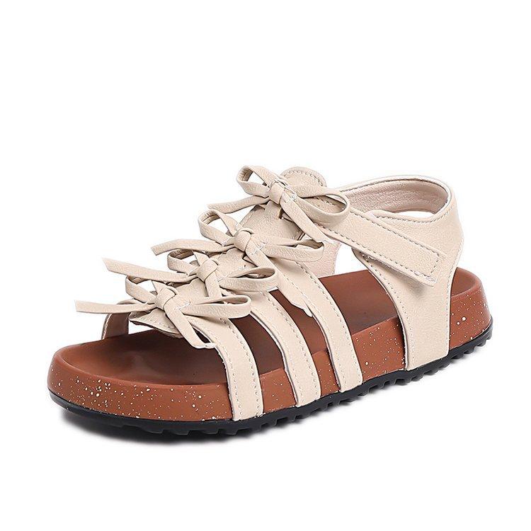 Girls sandals 2025 summer new open-toed princess shoes children's fashion Roman shoes girls casual shoes