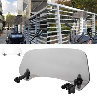 Universal Motorcycle Modified Windscreen Windshield Spoiler Air Deflector Windshield Air Deflector Windshield Spoiler Windscreen