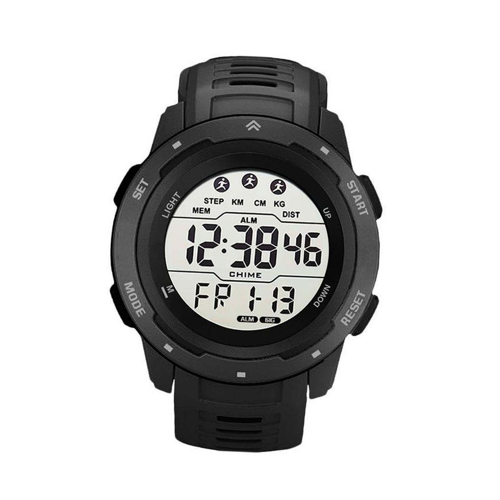 Digital Sports Watch Multifunctional Waterproof Luminous Timing Mens Sport Running Watch for Outdoor