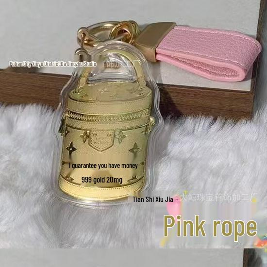 999 Feingold Geldbeutel Anhänger - Man glaubt, dass er Leiden heilt, Heiß verkaufendes Handy-Ketten Zubehör.