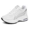 Women's Spring White Platform Sneakers Thick Sole Breathable Mesh Casual Shoes Woman Ladies Height Increasing Shoes for Women