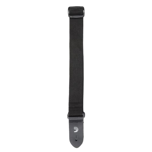 D'Addario PWSUKE300 Poly Pro Small Instrument Strap - Black