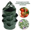 1Pc  Hanging Planting Bag For Aerial Gardening, 3-Gallon Strawberry Specific Hanging Bag, Flower And Plant Basket Growth Bag