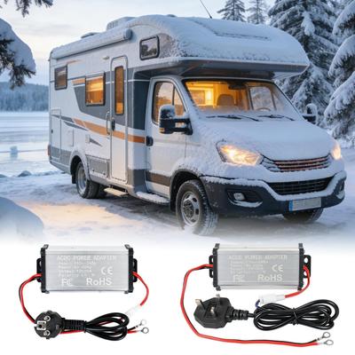 Air Heater Power Converter 110V To 12V Transformer AC To DC Air Heater Power Supply Adapter 25A With Safety Protection For