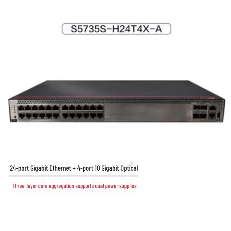 Huawei S5735S-H24T4X-A 24-Port Managed Layer 3 Gigabit Switch