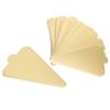 300pcs Triangular Mousse Cake Boards Cupcake Base Dessert Display Tray Cardboard Decoration Tools