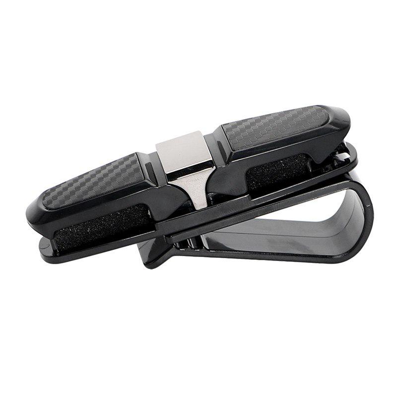 Auto Fastener Cip Car Eyeglasses Clip Ticket Card Clamp ABS Car Cases Black Car Sun Visor Sunglasses