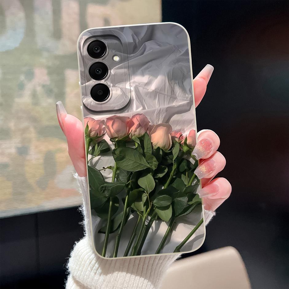 Custodia Per Samsung Galaxy A17 M17 4G 5G Gatto Cartone Animato Carino Copertura Protettiva Morbida in Silicone Per SamsungA17 M17 Fundas GalaxyM17 Coque