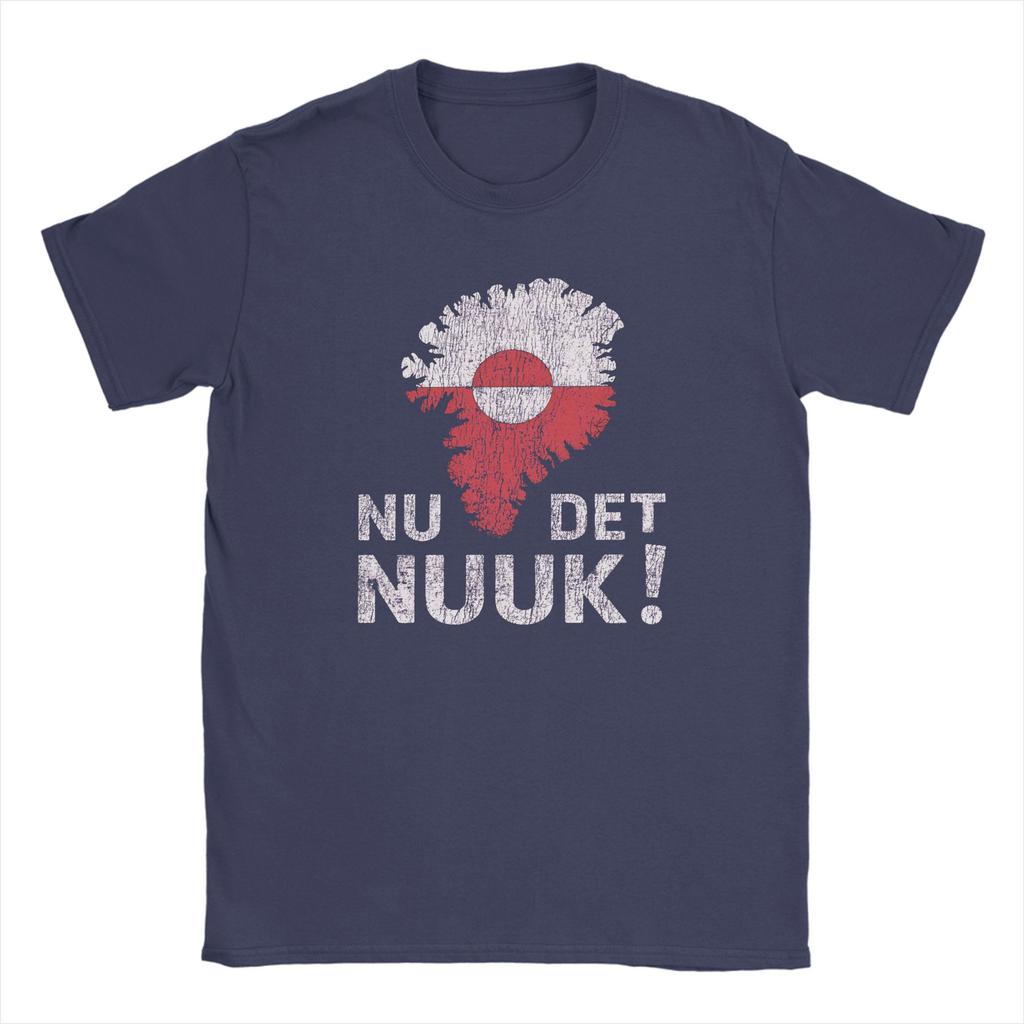 Harajuku TShirt Summer Greenland NuDetNuuk Hip Hop TShirts Cotton Tee Shirt for Men Y2K Casual Big Size Short Sleeve Tops
