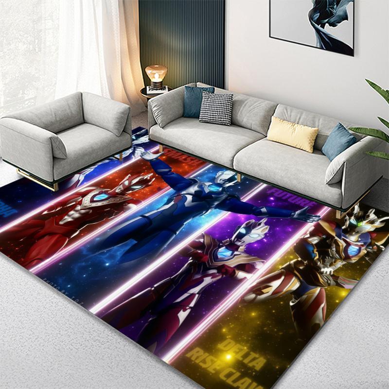 ULTRAMAN Carpet Rug for Living Room Bedroom Home Sofa Decoration,Kids play Non-slip Floor Mat
