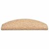 VidaXL Stair Treads 30 Pieces 65 X 21 X 4 Cm Golden Semicircular Large 3365821