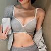 Push-Up Sütyen Kadınlar İçin Seksi Sütyen Kablosuz Sütyen Dikişsiz Rahat İç Çamaşırı Genç Kızlar Kalın Kaplı İç Giyim AB Kap 32-38