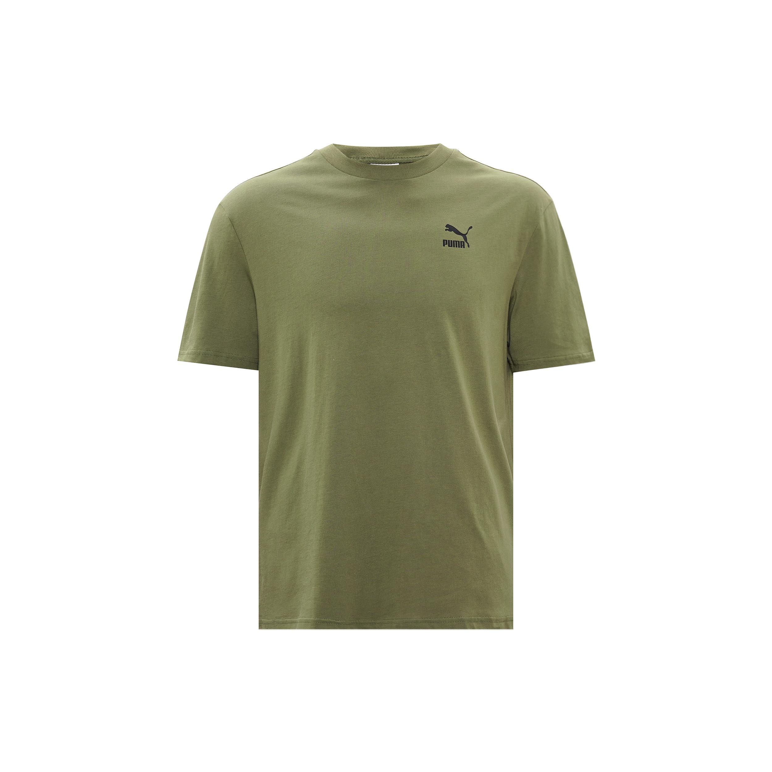 PUMA Run Favorite Tee  Olivegreen  Men s 536926-32 M