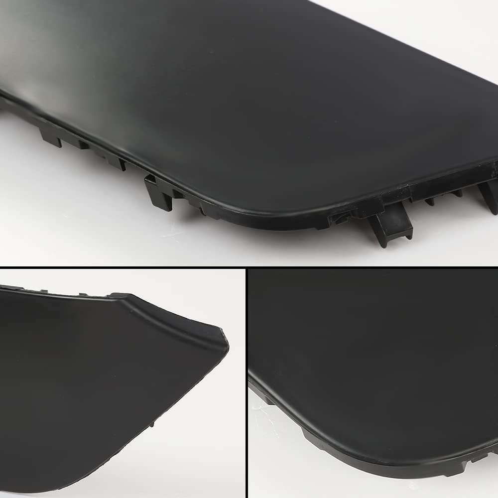 PIT66 Front Bumper Tow Hook Cover Compatible with 2017 2018 2019 2020 Nissan Rogue 622A0-6FL0H