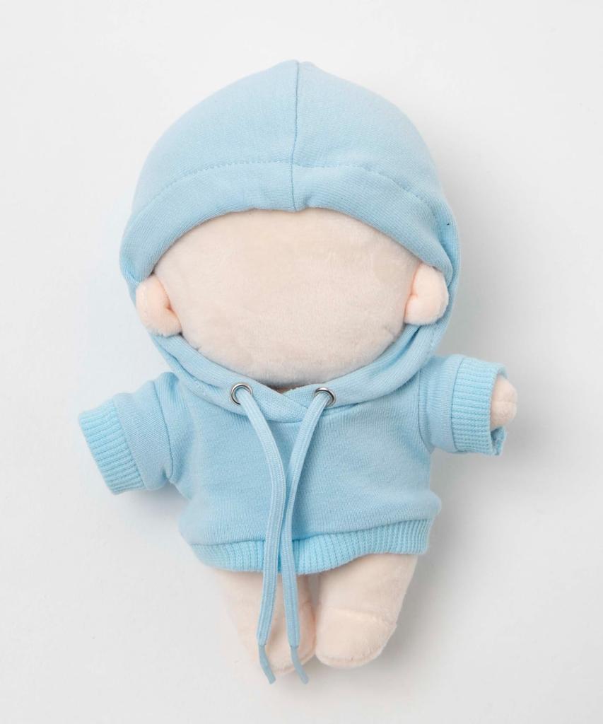 WEGO Plush Plain Hoodie 15cm F Purple