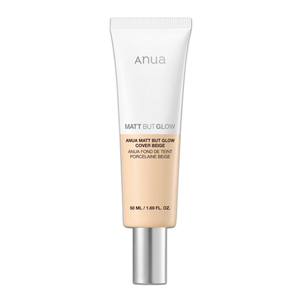 [Foundation-Free Sunscreen] ANUA Matt But Glow Cover Beige 50ml – Tone-Up Beige UV Base SPF50+ PA++++ 50 ml