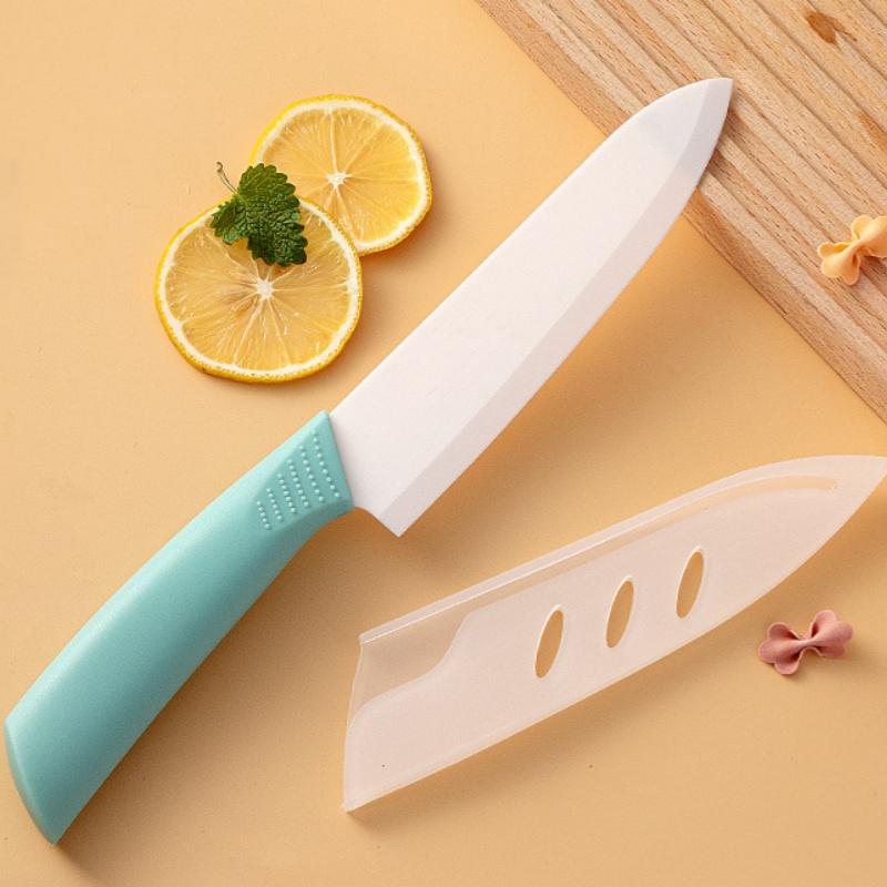 Ceramic Knife Household Fruit Knife Sharp Kitchen Cutting Knife Anti Slip Knife Set Baby Food Peeler Tool