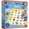 Conector Quiz - Jeu éducatif - EDUCA - 90 questions, 12 themes, format livre -Des 3 ans