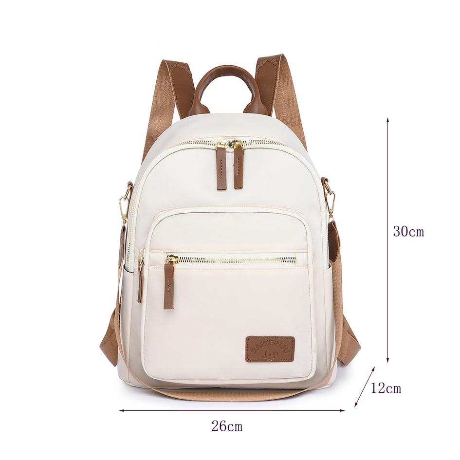 New Fashion Women'S Backpack High Quality Large Capacity Women'S Shoulder Bag Waterproof Functional Tote Bag Handbag For Women