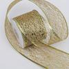 10 Yards Hollow Out Mesh Lace Ribbon Trimming for DIY Bow Crafts Edge Trim Party Festive Decoration