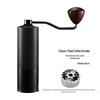 Manual Hand-Crank Coffee Grinder with CNC Steel Burr for Italian Brewing