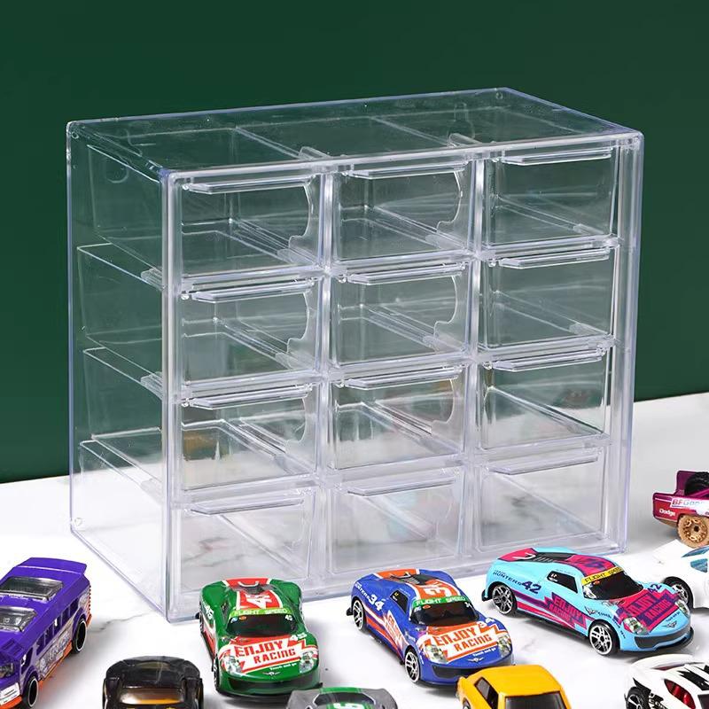 Heiße Räder 1:64 Diecast Auto Ausstellungsständer & Organizer Box für Kinder