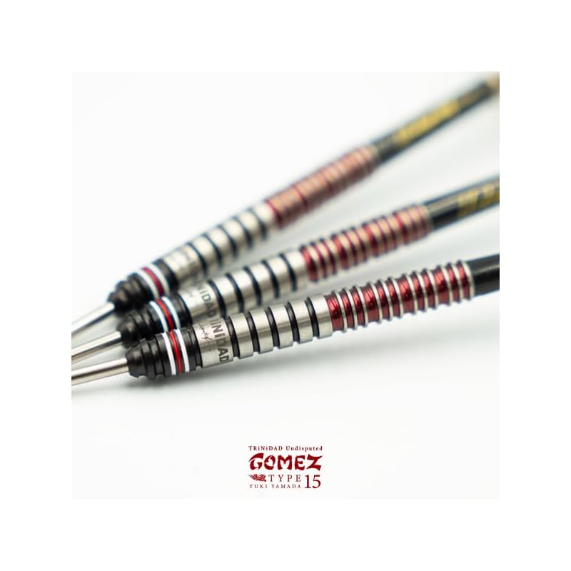 Trinidad Gomez 15 Hard Dart Barrel, 22.8g, 90% Tungsten, Yuki Yamada (Undisputed GOMEZ Steel)