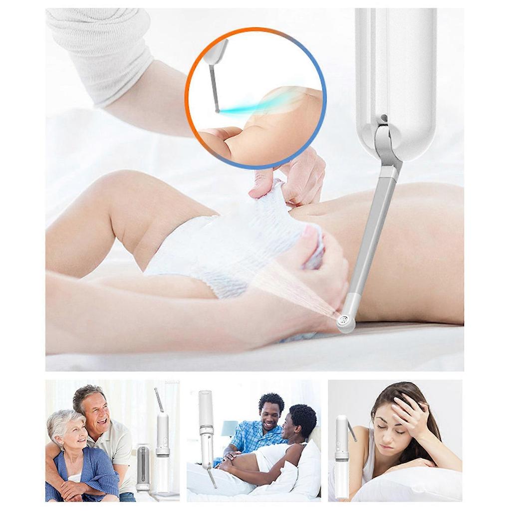 Travel Electric Portable Bidet 180ML Waterproof Intimate Washer with ABS Care Easy To Carry Washing Device for Women Multicolor