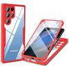 360 Clear Case for Samsung Galaxy S21 S22 S23 Plus S25 S24 Ultra A56 A36 A26 A16 A06 A55 A36 AA54 Screen Full Protection Cover