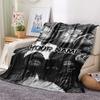 1PC Custom Name Wu Tang Clan Patterned Flannel Blanket Suitable For All Seasons for Home Decor Warmth and Comfort Gifts Holiday Present