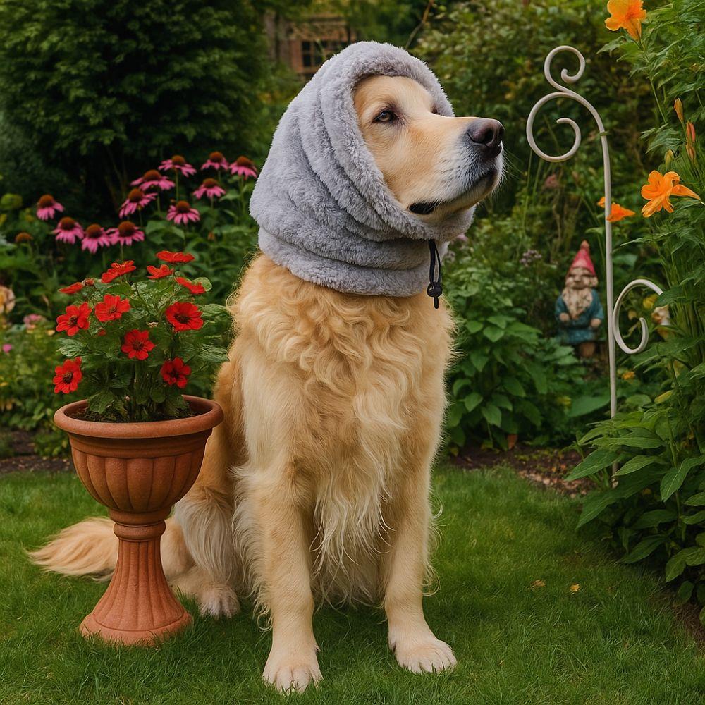 Weiche Warme Haustier Kopfbedeckung Winddichte Beruhigende Hundemütze Hundeohrenschützer Hundeohrenabdeckung Kaltes Wetter