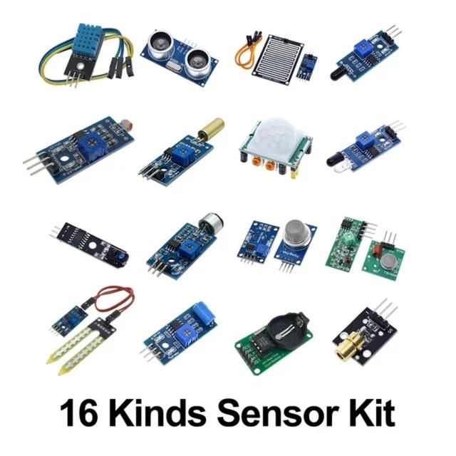 45 in 1 Sensoren Module 16 Arten Starter Kit Für Arduino Raspberry Pi, besser Als 37 in 1 Mit Box DIY UNO R3 MEGA2560