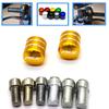 Para Honda MSX125 MSX 125 GROM Parafusos de rosca do espelho retrovisor da motocicleta Parafusos adaptadores de visão traseira Parafuso de 8 mm e 10 mm