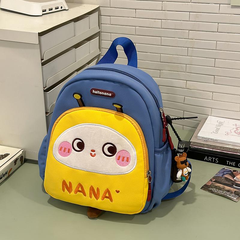 School Bag Year Kindergarten Cartoon Print Baby Back Boys and Girls Baby Cute Light Back