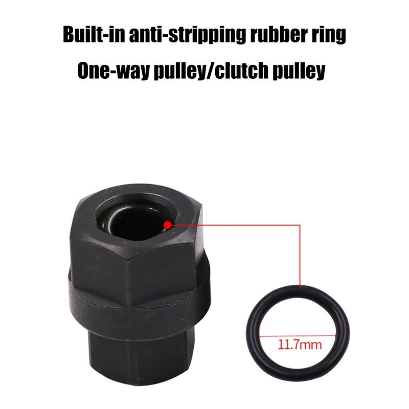 Alternator Pulley Extractor Automotive Generator Puller Disassembling Equipment Repair Easy Handling for Car Maintenance