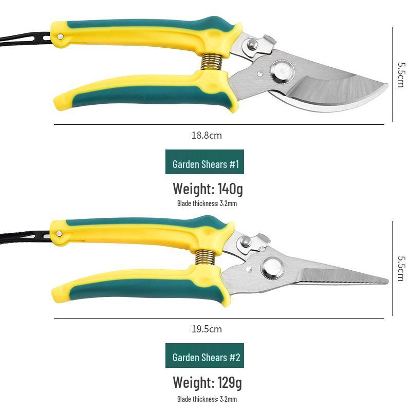 Branch and Flower Pruning Shears for Gardening and Floristry