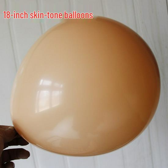 18" Thickened Round Macaron Balloons - 50 Pack for Birthday, Wedding & Party Decor
