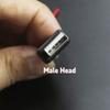 USB Male And Female Head to XH2.54-2P Terminal Wire 2-Core Power Socket DIY Accessories for PH2.0 Terminal Wire