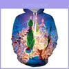 Gemütlich Und Lebhaft Der Grinch 3D-Druck Kapuzenpullover Für Männer Und Frauen Lässiger Pullover