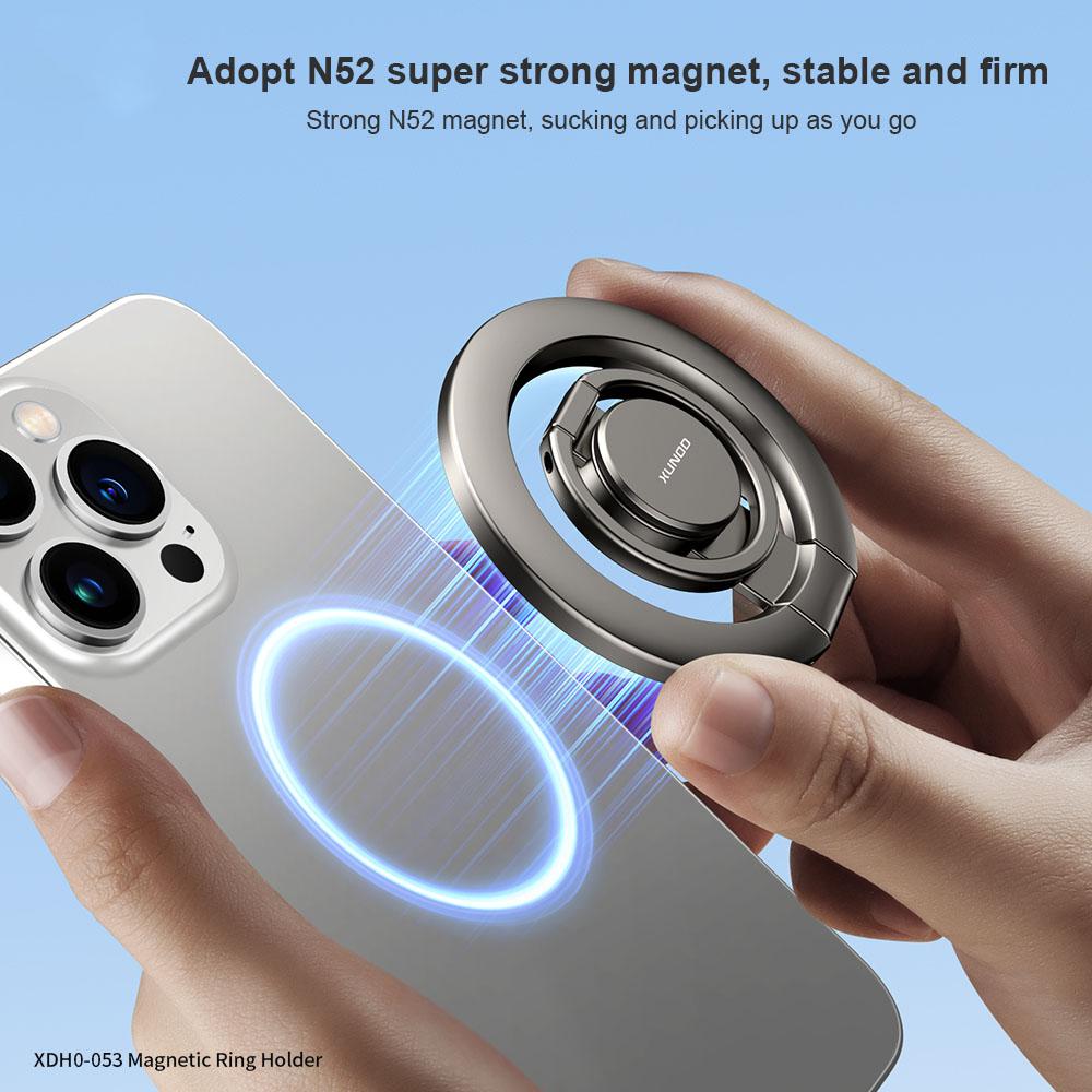 

XUNDD XDHO-053 Magnetic Ring Holder Cell Phone Back Kickstand with Multi Angle Rotatable