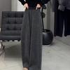 2025 Winter Women's Plus Size Velvet Wide-Leg Slimming Banana Pants - Warm, Versatile, and Casual