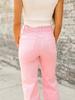 In-stock Women's Mid-Rise Pink Straight-Leg Jeans