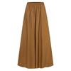 Women's Elastic Wide Leg Pants High Elastic Waist  Full Length  Plus Size Trousers