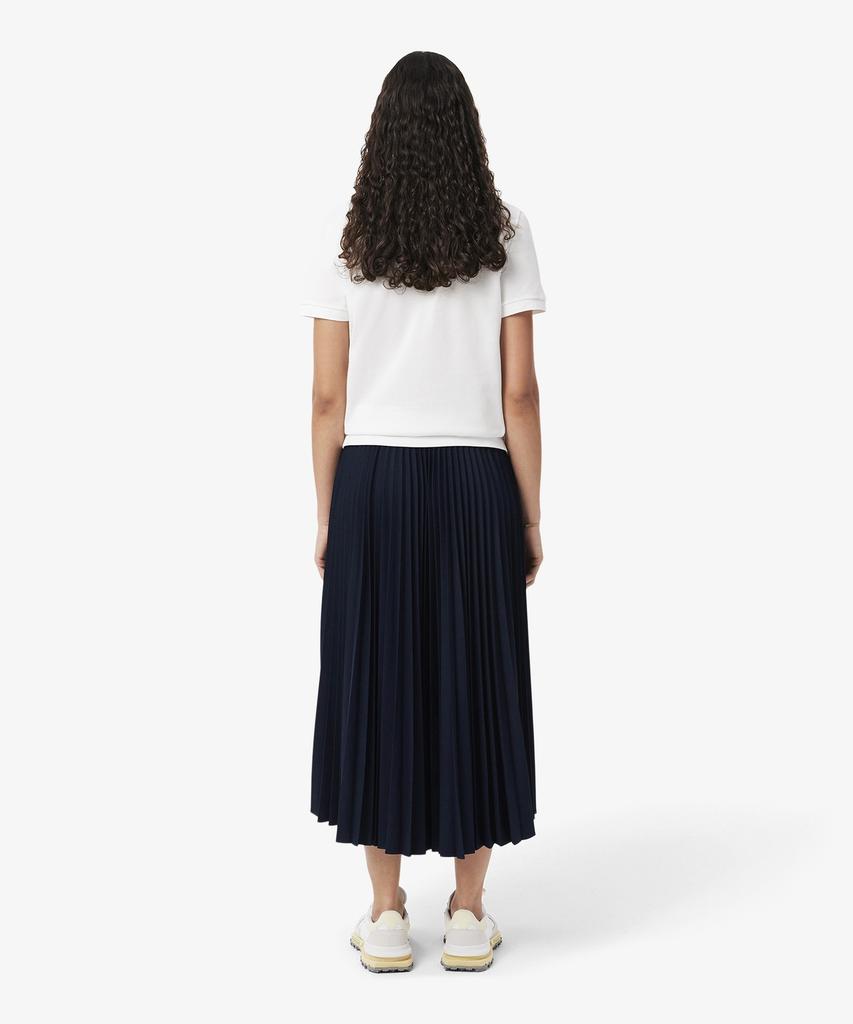 Lacoste Women'S Essential Long Pleated Skirt Jf1402-56G 166