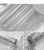 Carta da parati di lusso con lamina d'oro Glitter metallico Riflettente Decorazione KTV Bar Impermeabile Coperture per Pareti del Soffitto