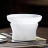Glass Kung Fu Tea Leak Glass Tea Filter White Jade Porcelain Tea Ceremony Accessories Tea Strainer Set Tea Set Strainer