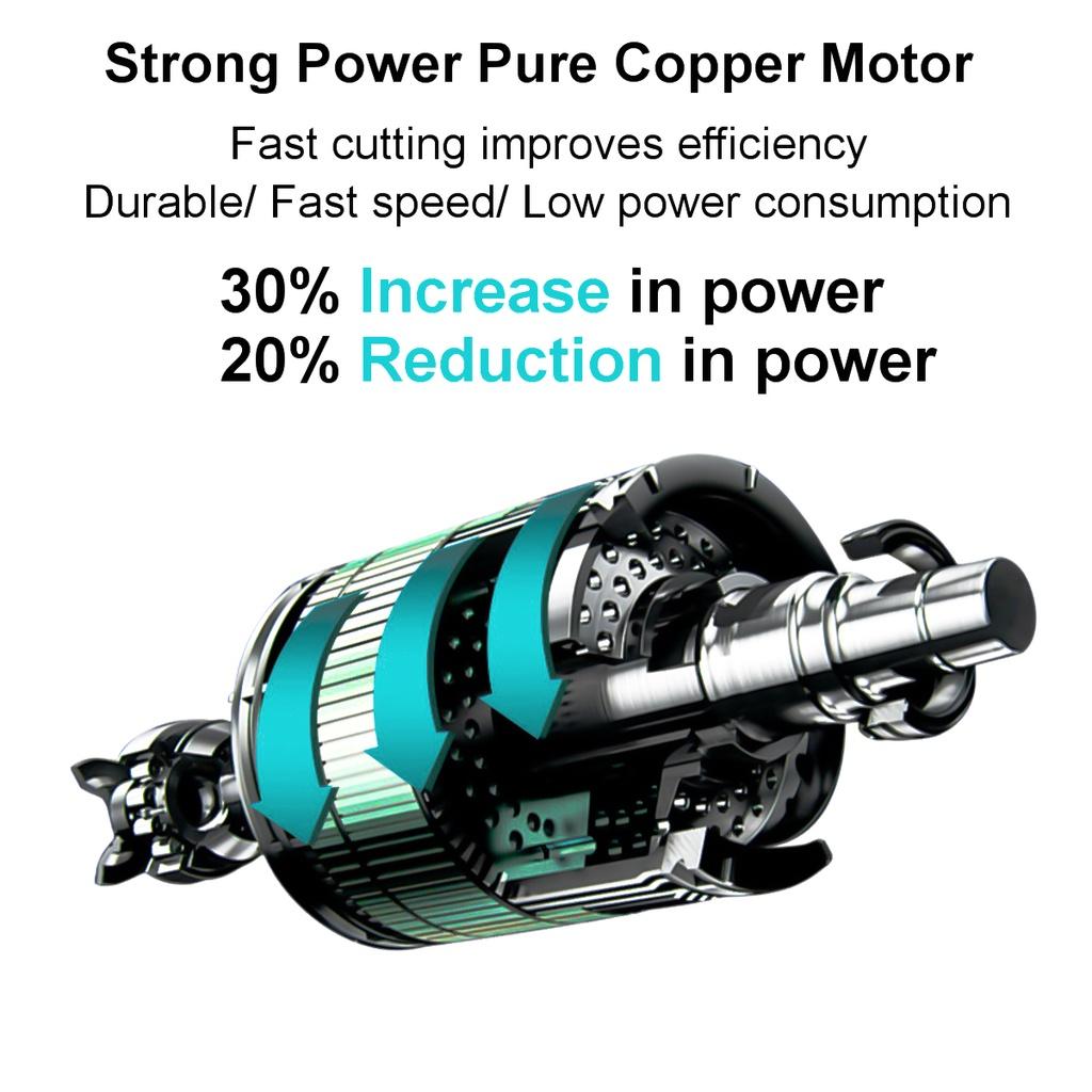 3000W 10/8 Inches Mini Pruning Saw Electric Chainsaws Removable For Fruit Tree Garden Trimming For Battery One-Handed