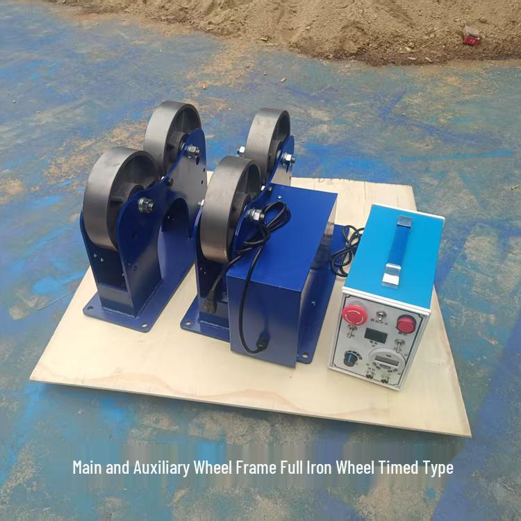 Automatic Welding Roller Bed with Adjustable Control for Pipe and Cylinder Positioning